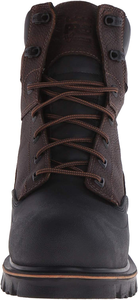 Timberland PRO Rigmaster XT Botas de trabajo impermeables con puntera de acero para hombre de 8 pulgadas