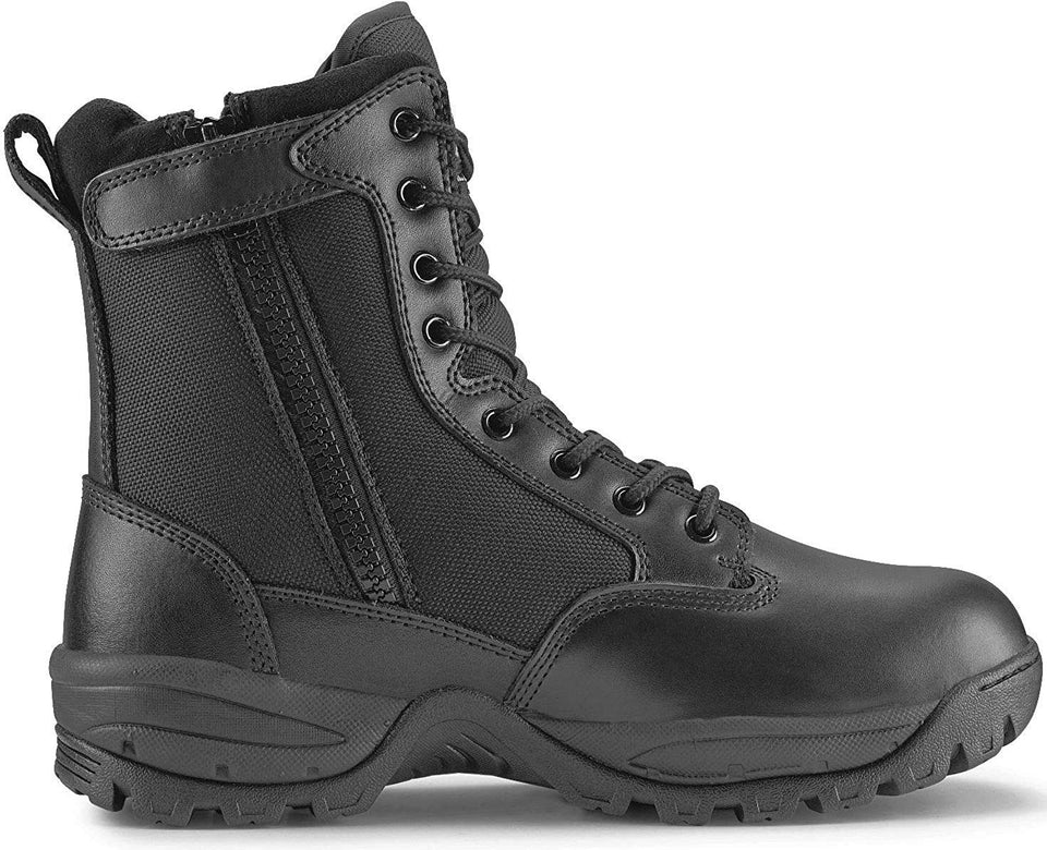 Maelstrom TAC FORCE botas de trabajo tácticas militares, con cierre, de 8 pulgadas