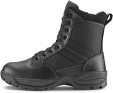 Maelstrom TAC FORCE botas de trabajo tácticas militares, con cierre, de 8 pulgadas