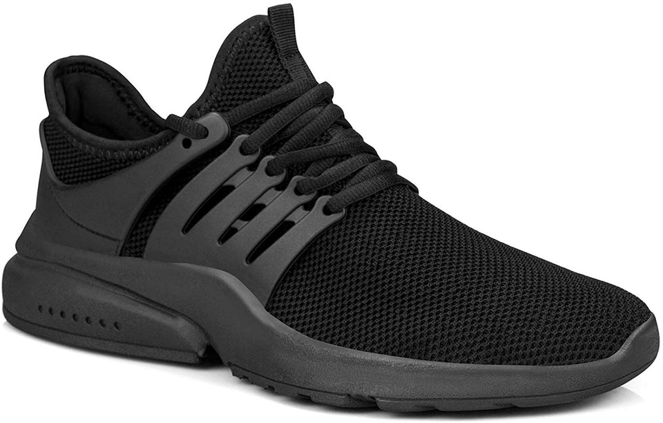 Feetmat - Zapatillas de deporte para hombre de malla antideslizante, ligeras, transpirables, deportivas, para correr, caminar, tenis