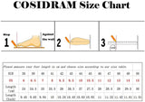 COSIDRAM - Mocasines de piel auténtica transpirables para hombre, estilo informal, para conducir, color negro y marrón, para hombres y mujeres, para trabajo, oficina o al aire libre