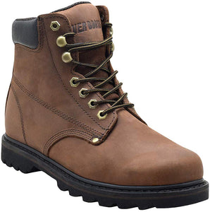 EVER BOOTS "Tank" botas de trabajo aisladas, de cuero graso, con punta suave, con suela de goma, para hombre.