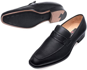 Mezlan Elche - Mocasín para hombre con delantal simple