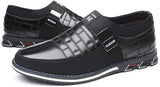 COSIDRAM - Mocasines de piel auténtica transpirables para hombre, estilo informal, para conducir, color negro y marrón, para hombres y mujeres, para trabajo, oficina o al aire libre