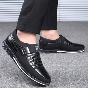 COSIDRAM - Mocasines de piel auténtica transpirables para hombre, estilo informal, para conducir, color negro y marrón, para hombres y mujeres, para trabajo, oficina o al aire libre