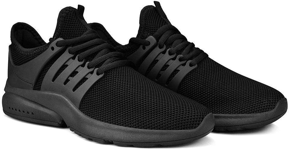 Feetmat - Zapatillas de deporte para hombre de malla antideslizante, ligeras, transpirables, deportivas, para correr, caminar, tenis