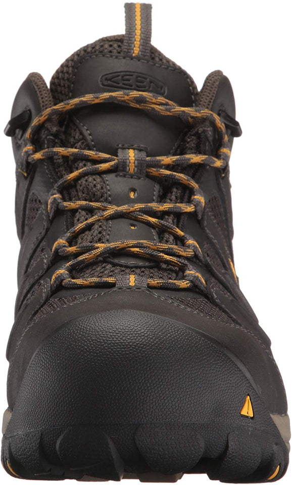Keen Utility Lansing Mid Botas industriales impermeables para hombre (punta de acero)