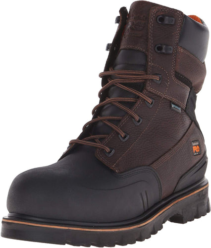 Timberland PRO Rigmaster XT Botas de trabajo impermeables con puntera de acero para hombre de 8 pulgadas
