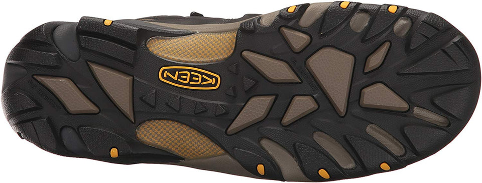 Keen Utility Lansing Mid Botas industriales impermeables para hombre (punta de acero)