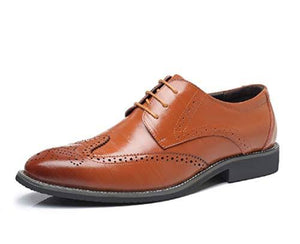 Zapatos Oxford Hombre, Brogue Cuero